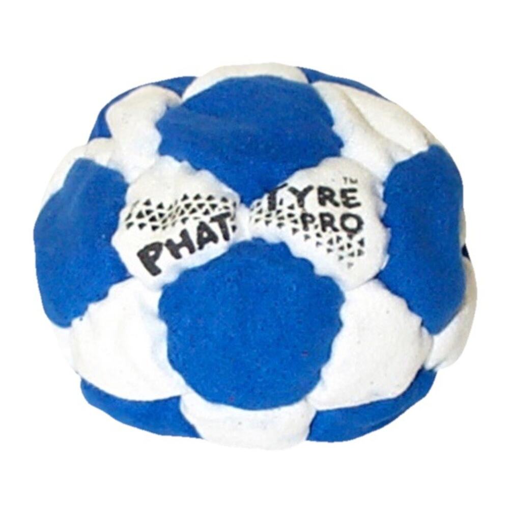🔥World Footbag Phat Tyre Pro Footbag Hacky Sack BLUE/WHITE BNWT🔥